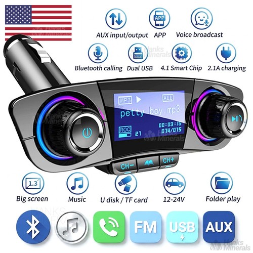 Bluetooth car transmitter - fm,